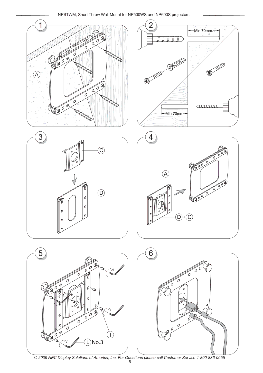 NEC NPSTWM manual 