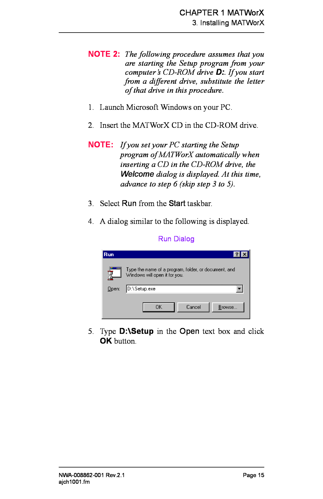NEC NWA-008862-001 manual Launch Microsoft Windows on your PC 