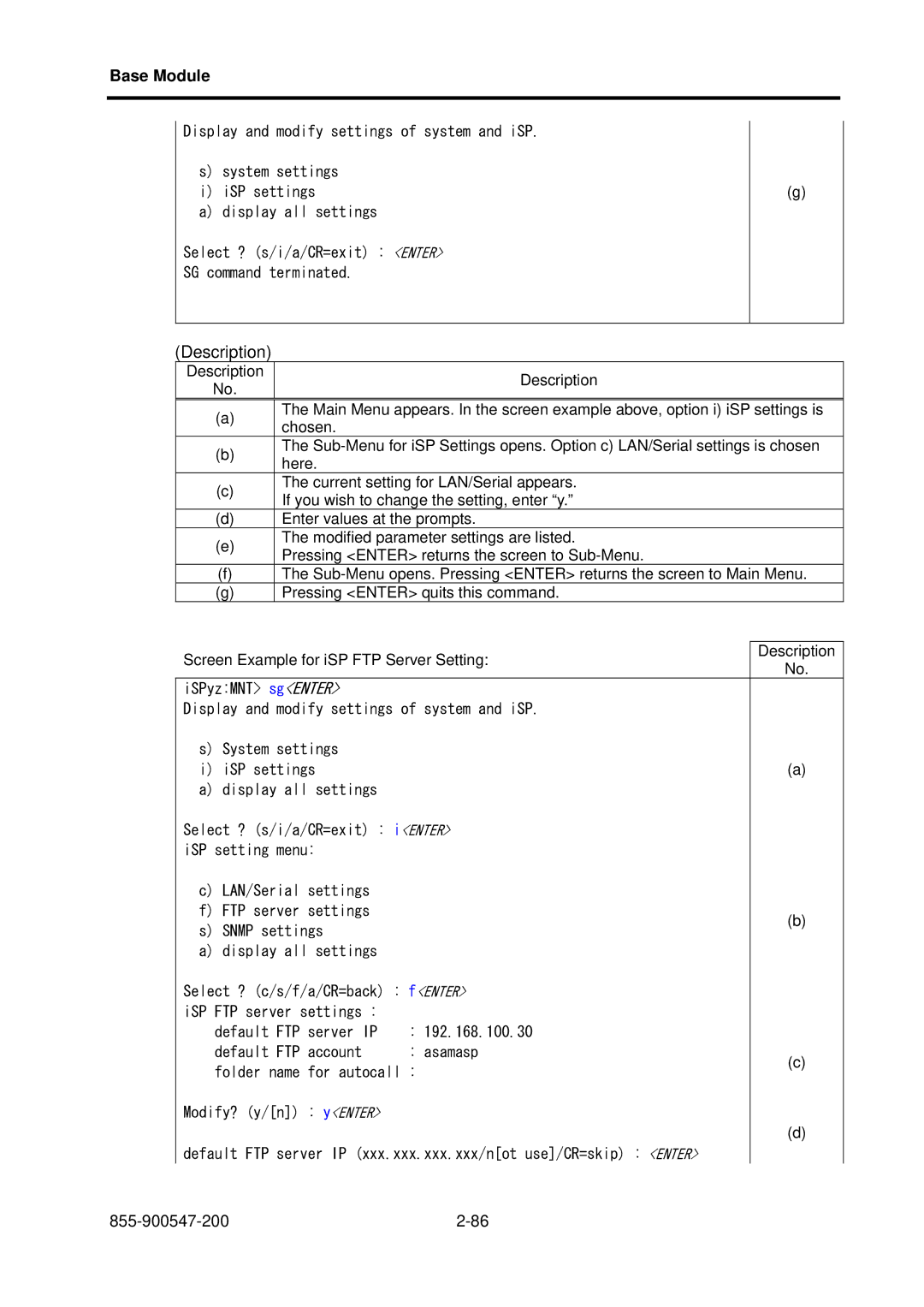 NEC NX7700i/5080H-32, NX7700i/5040H-32, TX7/i9610 operation manual Description 