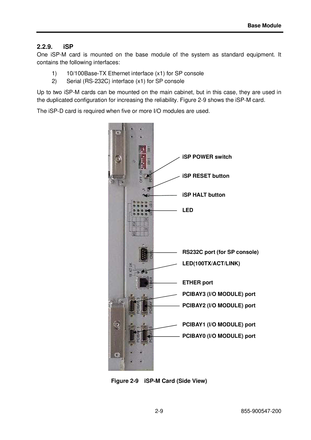 NEC NX7700i/5040H-32, TX7/i9610, NX7700i/5080H-32 operation manual Isp, LED100TX/ACT/LINK 