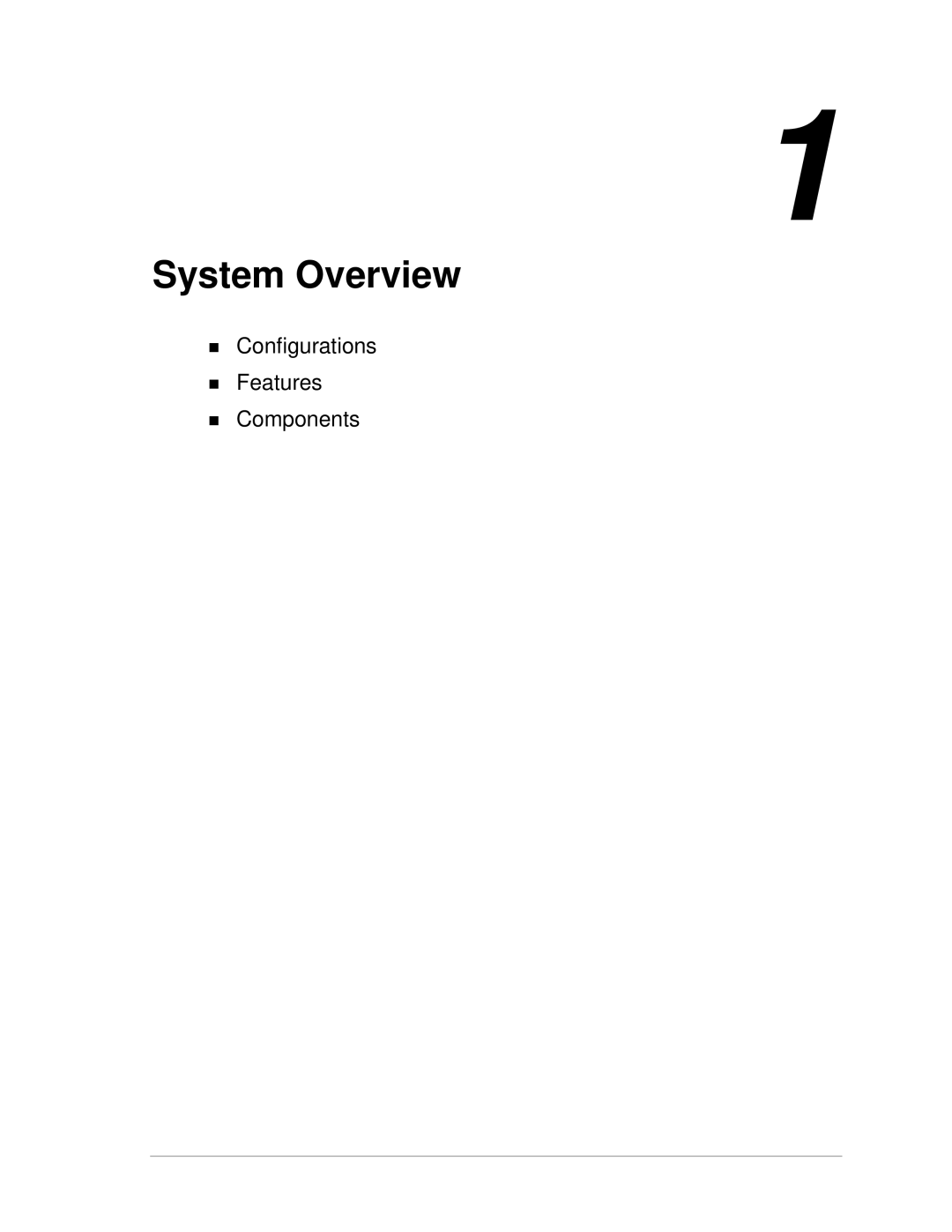 NEC PowerMate CT manual System Overview 