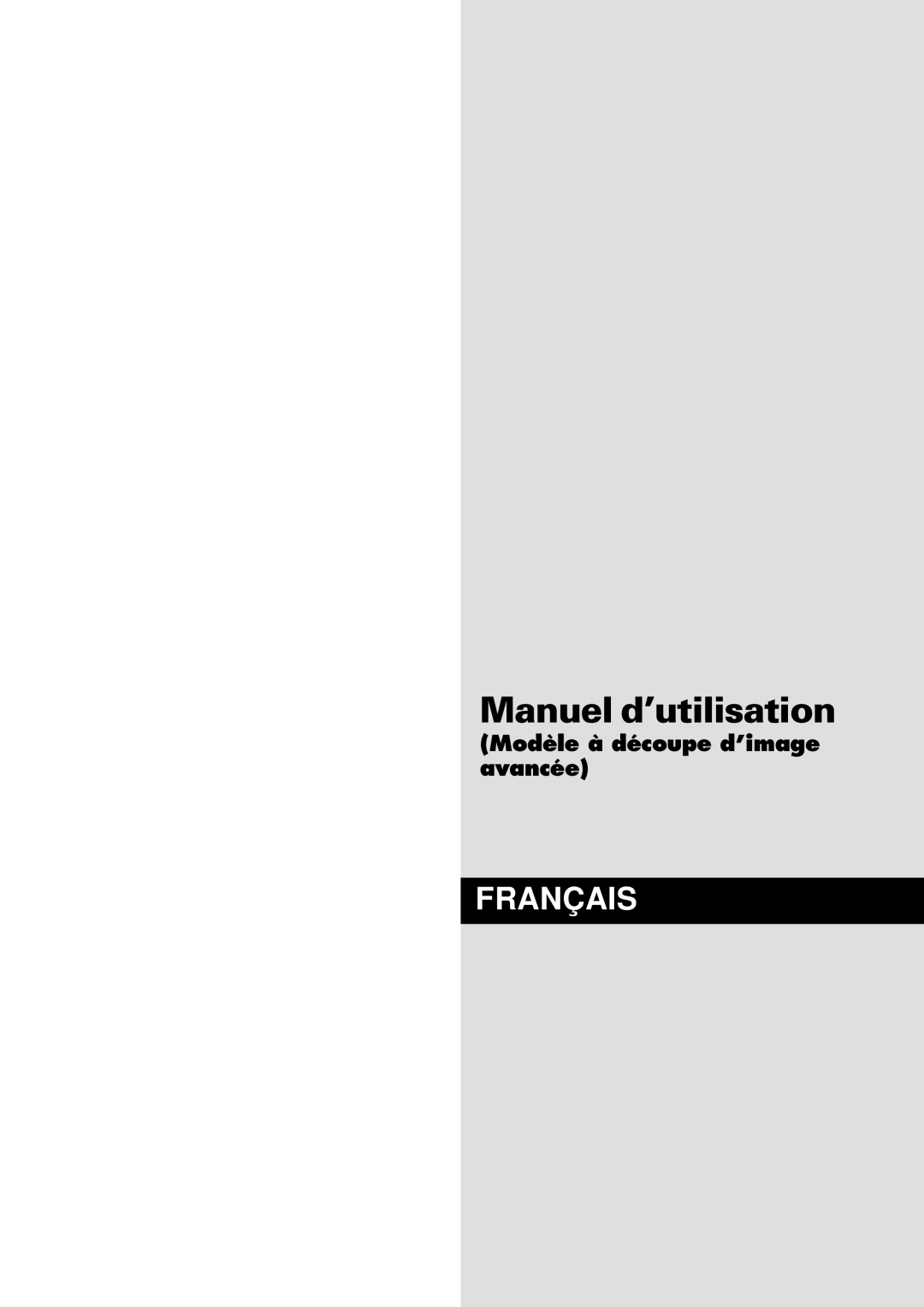 NEC PX-61XM4A, PX-42XM4A manual Manuel d’utilisation 