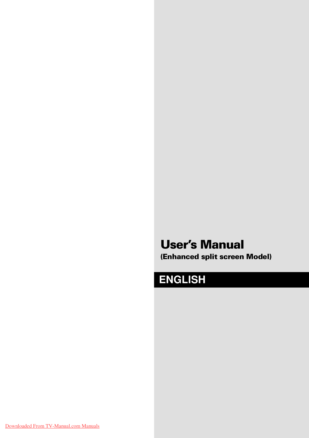 NEC PX-61XM4A, PX-50XM5A, PX-42XM4A user manual User’s Manual 