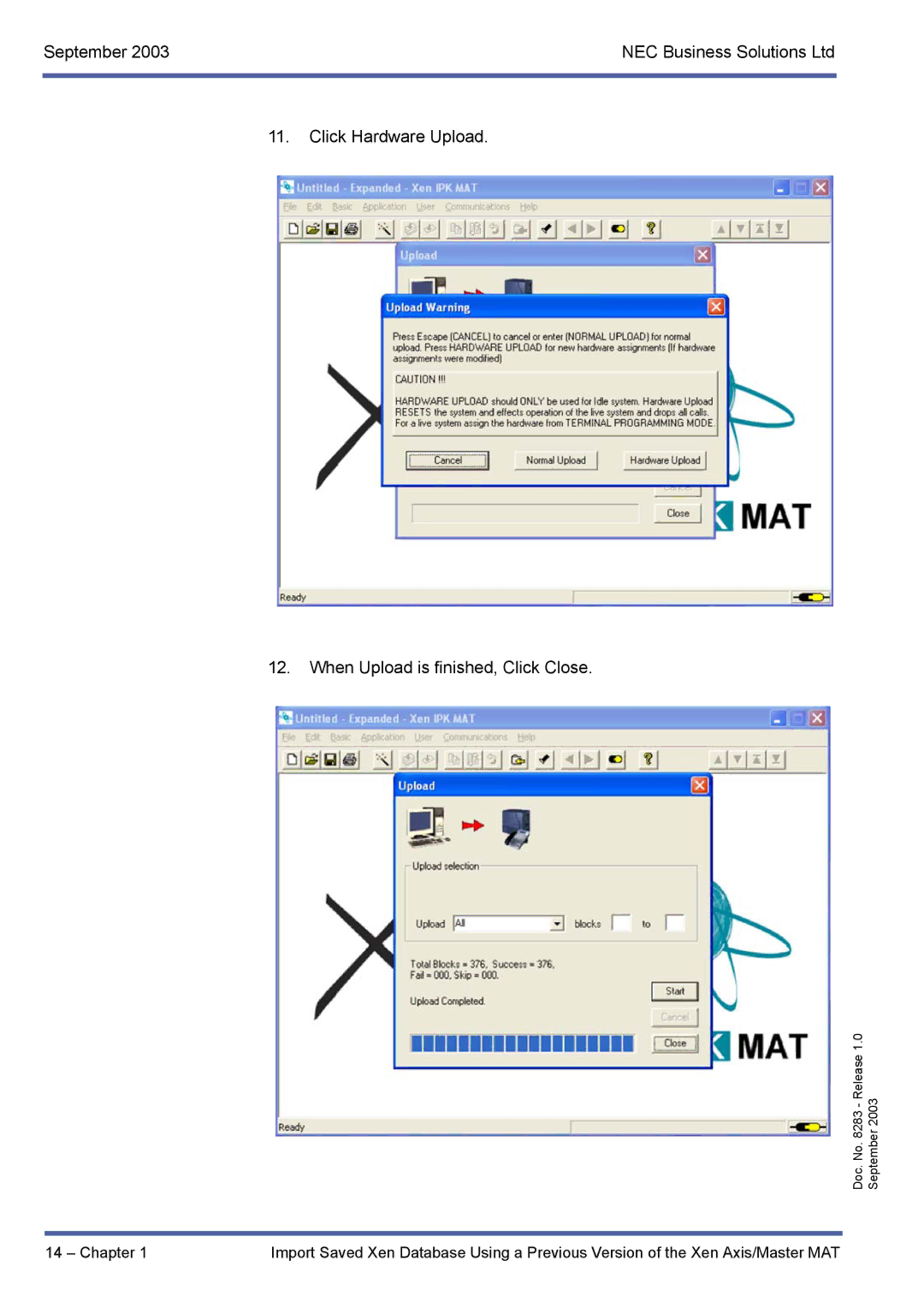 NEC R1000 manual September 