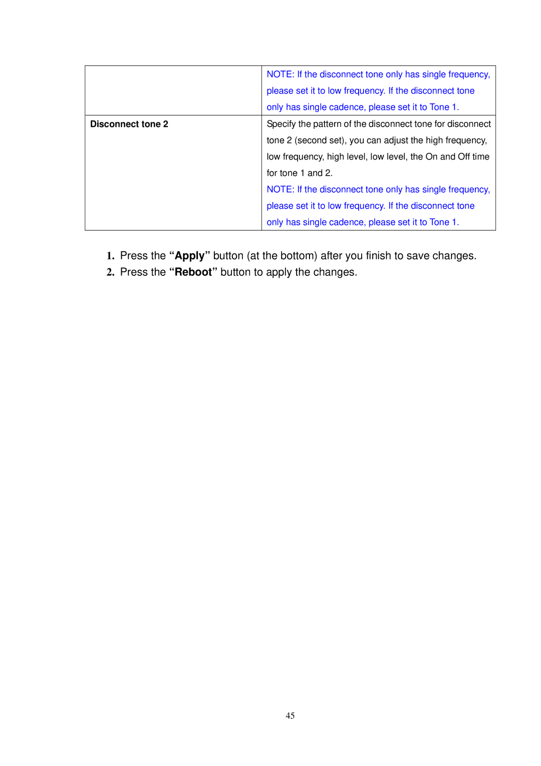 NEC SP5008A user manual Disconnect tone 