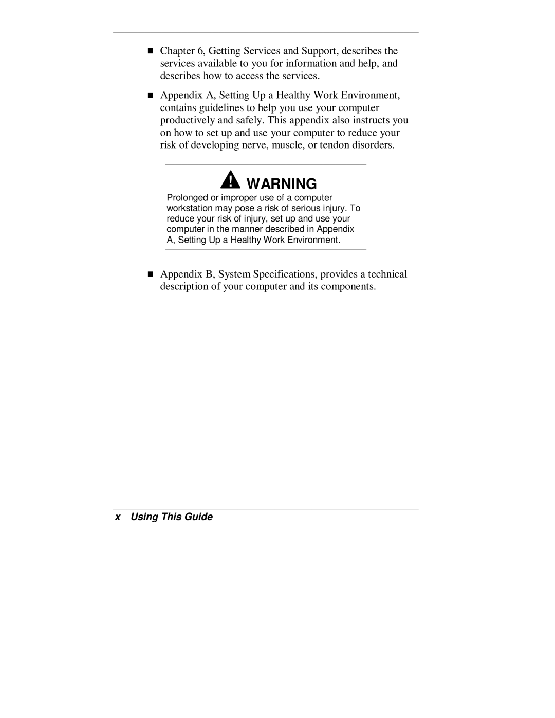 NEC VT 300 Series manual Using This Guide 