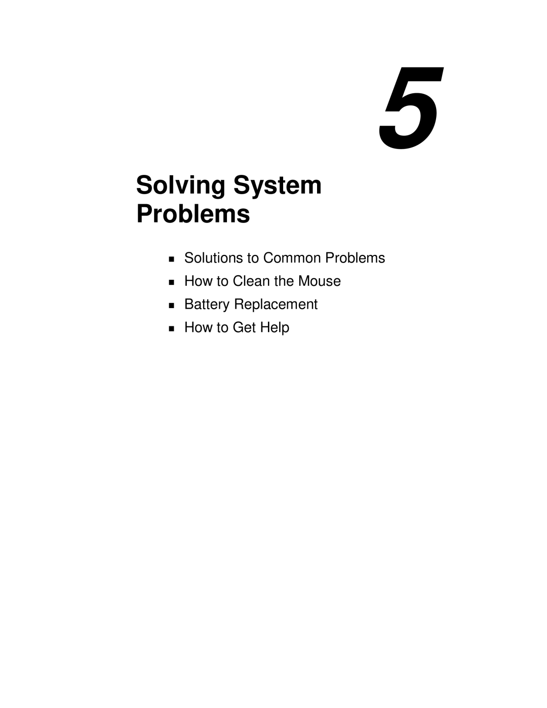 NEC VT 300 Series manual Solving System Problems 