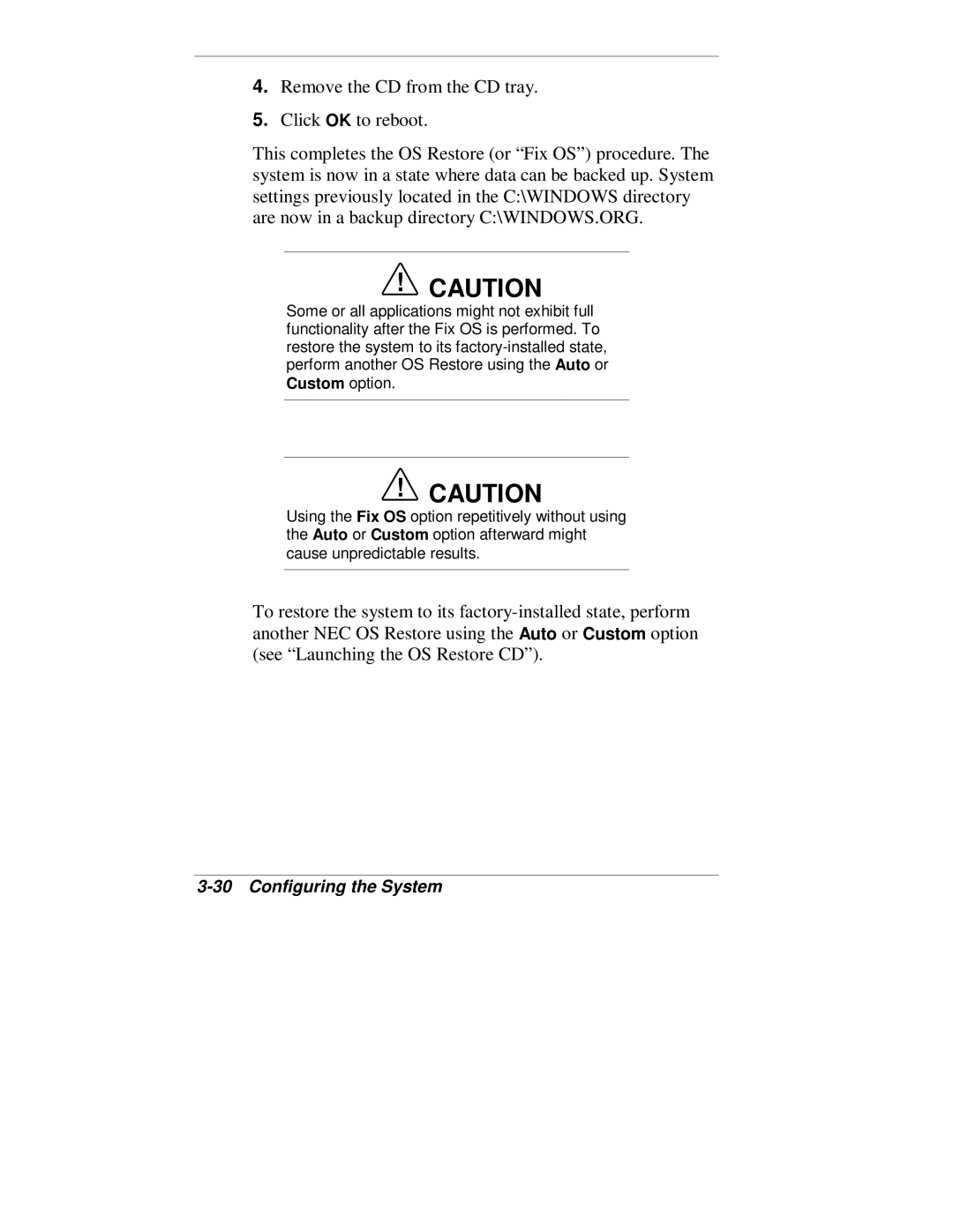 NEC VT 300 Series manual Configuring the System 