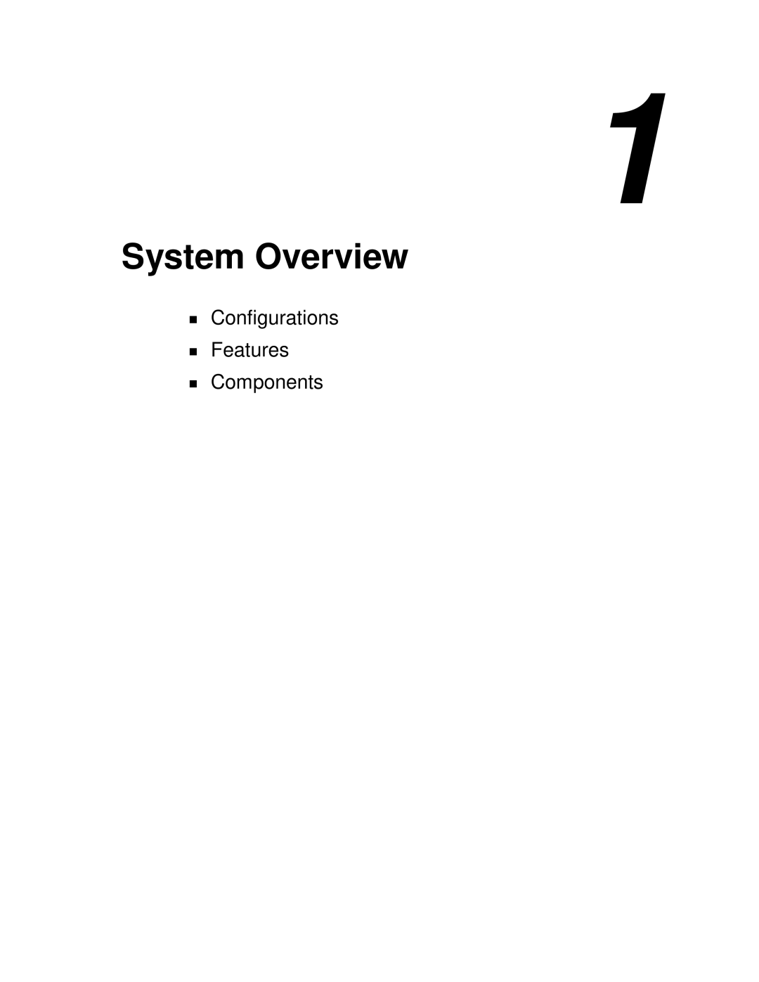 NEC VT 300i manual System Overview 