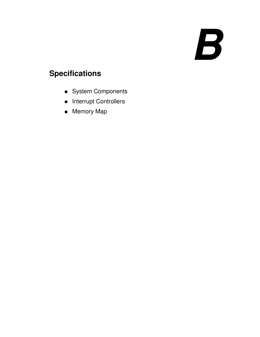 NEC VX manual Specifications 