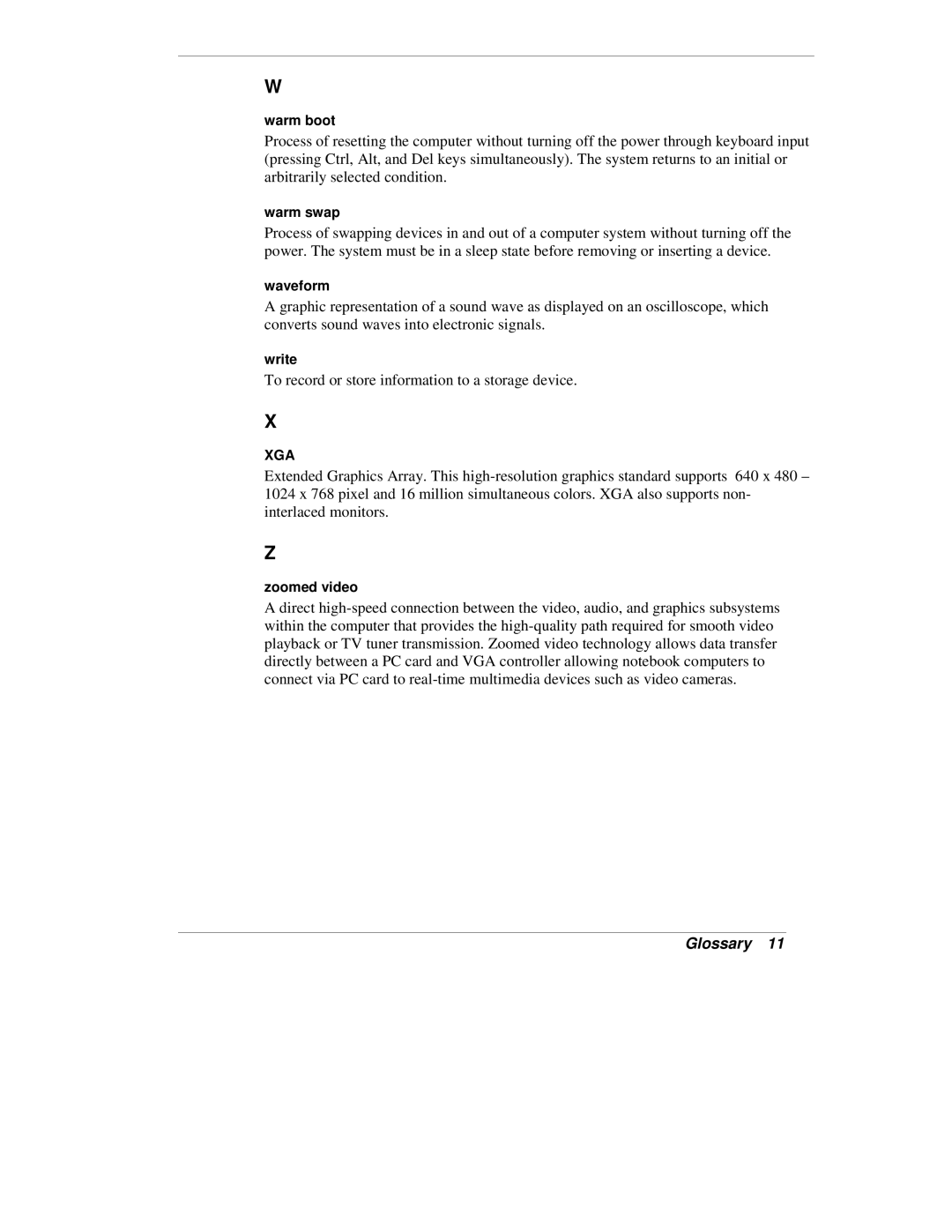 NEC VX manual To record or store information to a storage device 