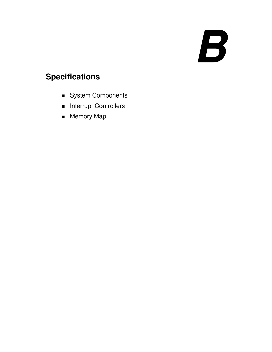 NEC VXi manual Specifications 