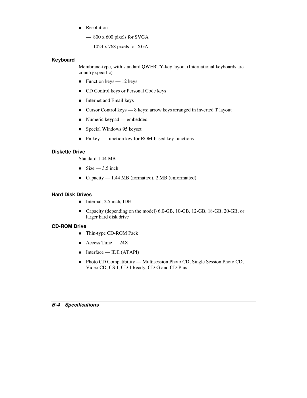 NEC VXi manual Diskette Drive 