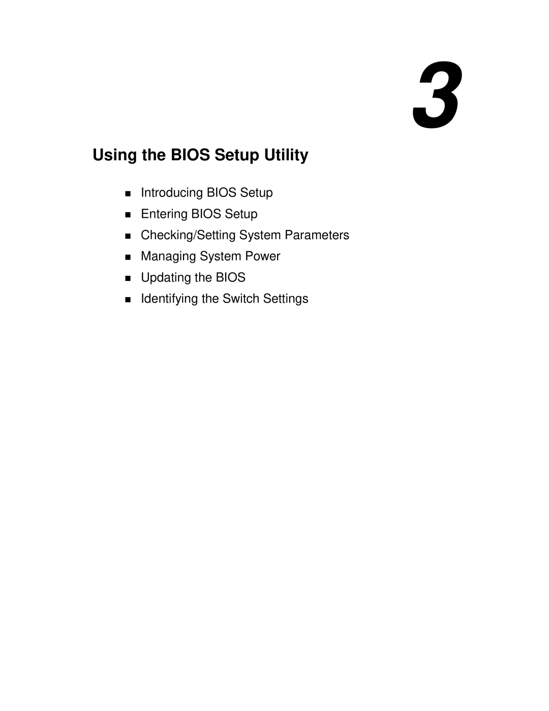 NEC VXi manual Using the Bios Setup Utility 