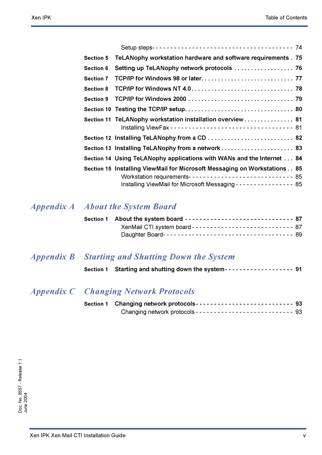 NEC xen mail cti manual About the system board, Starting and shutting down the system 