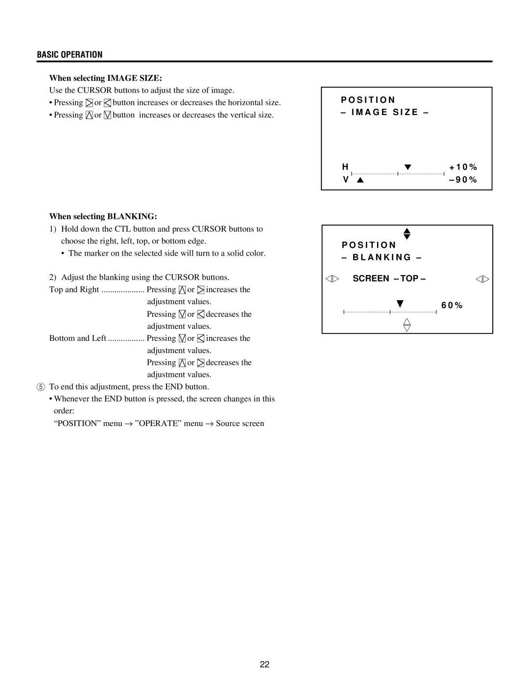 NEC XG135LC, XG-1352G, XG85, XG-852G operation manual A G E S I Z E + 1 0 %, A N K I N G 