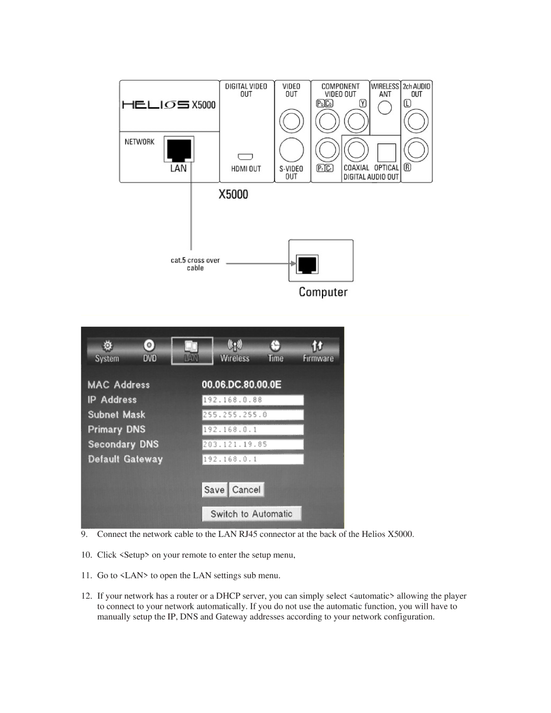 NeoDigits.com X5000 HD manual 