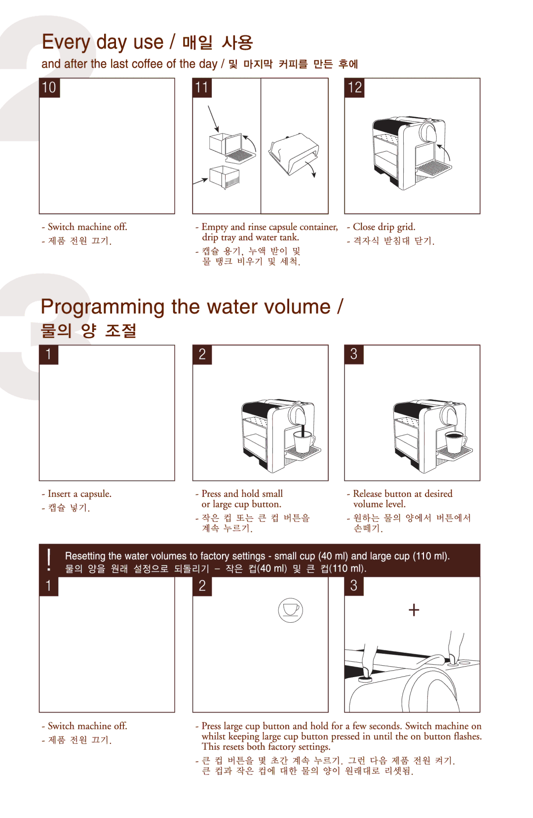 Nespresso Le Cube manual 