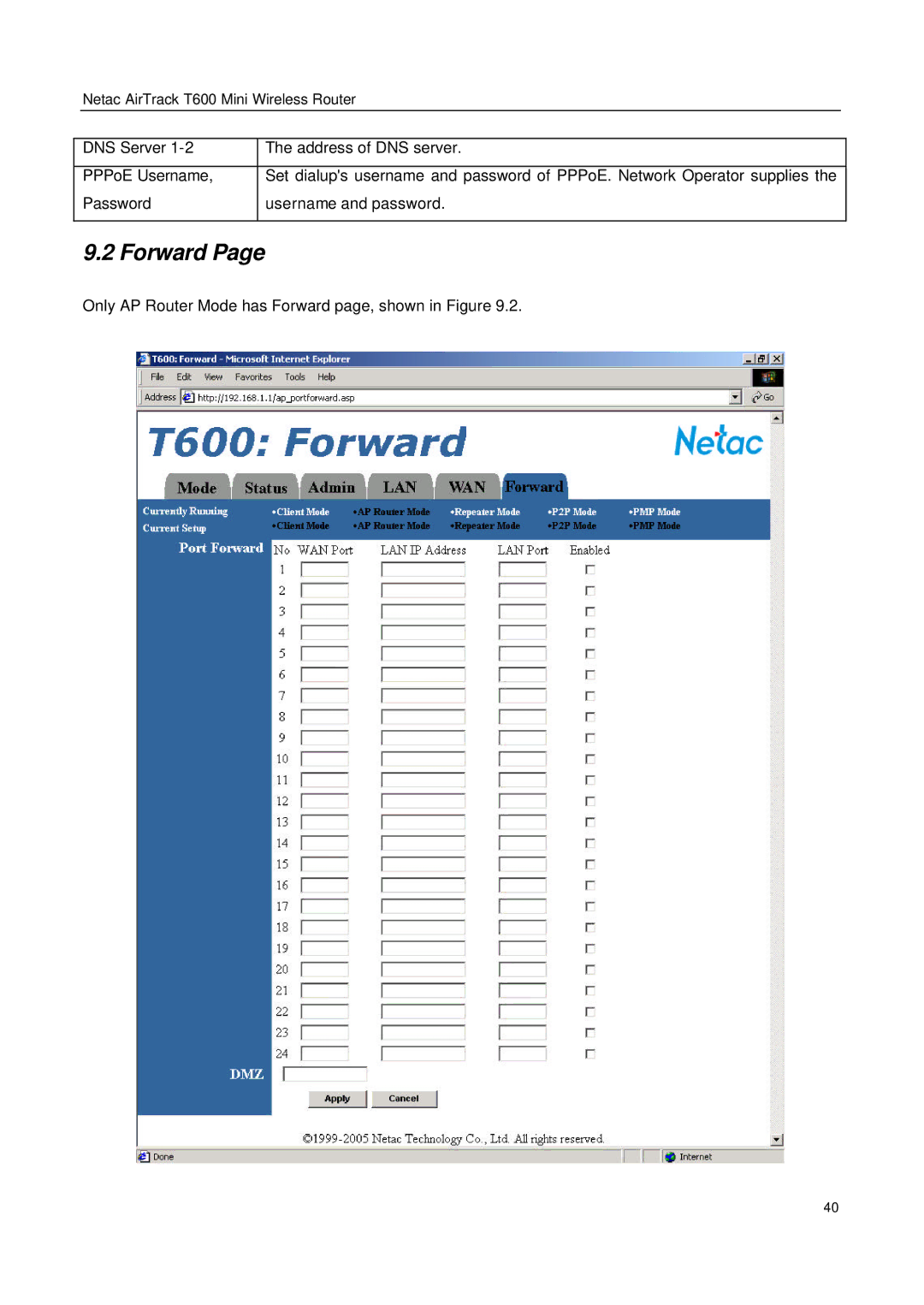 Netac Tech T600 manual Forward 