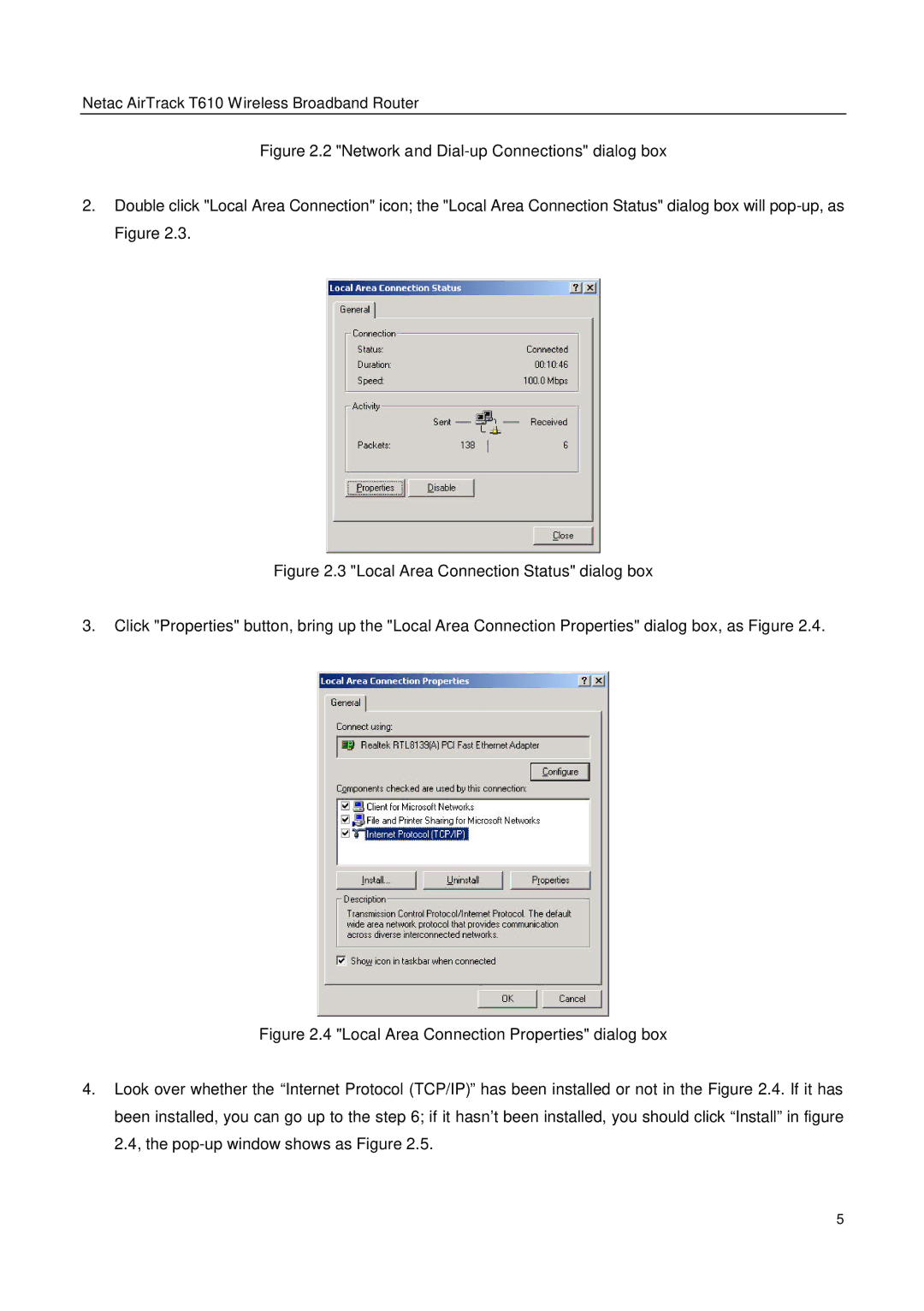 Netac Tech user manual Netac AirTrack T610 Wireless Broadband Router 