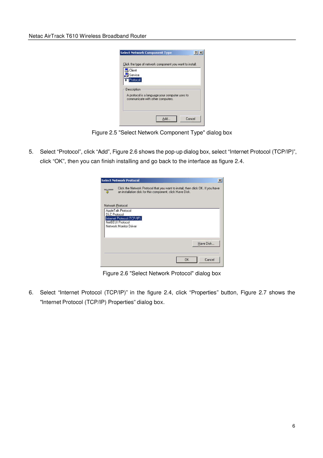 Netac Tech user manual Netac AirTrack T610 Wireless Broadband Router 