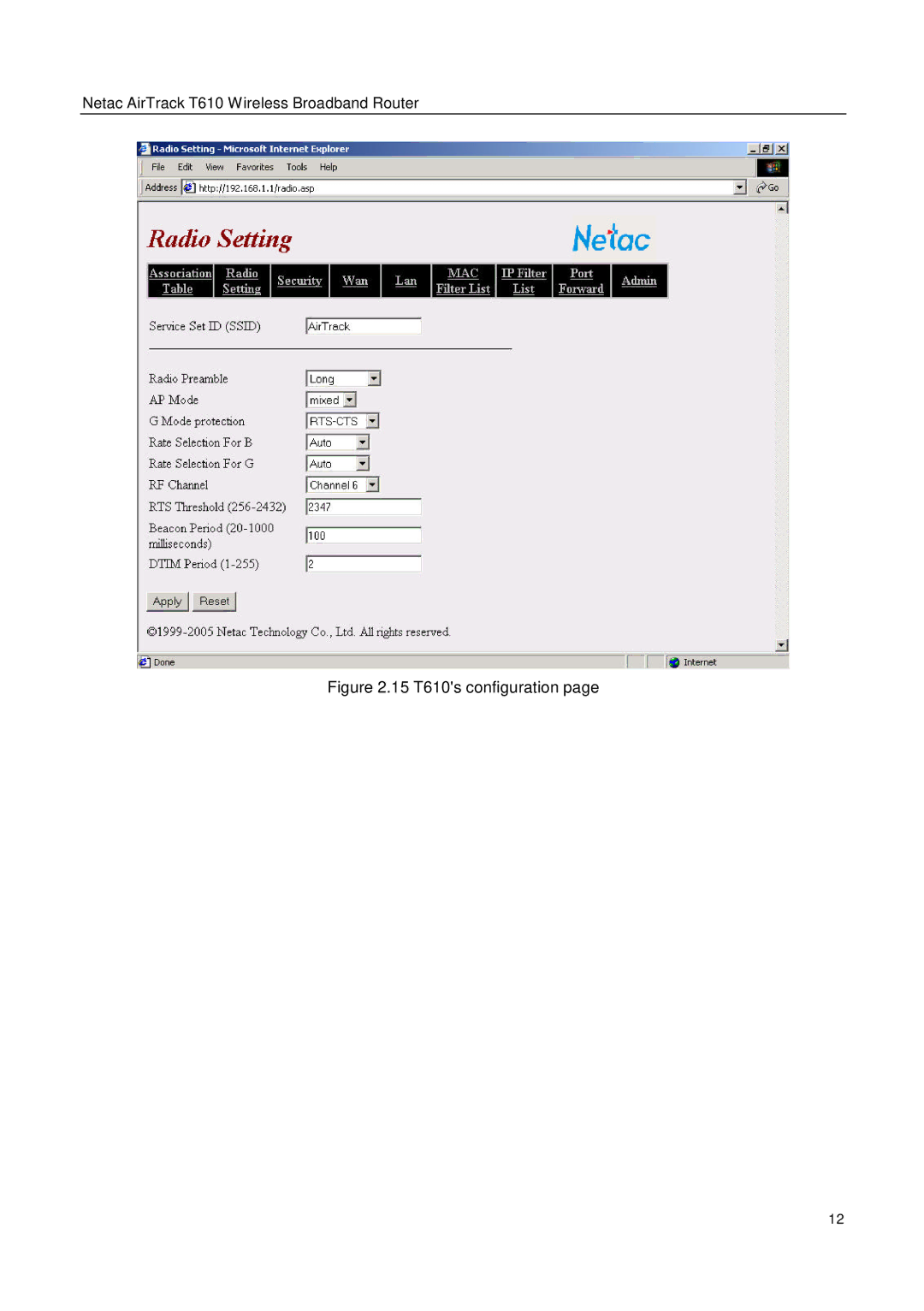 Netac Tech user manual 15 T610s configuration 