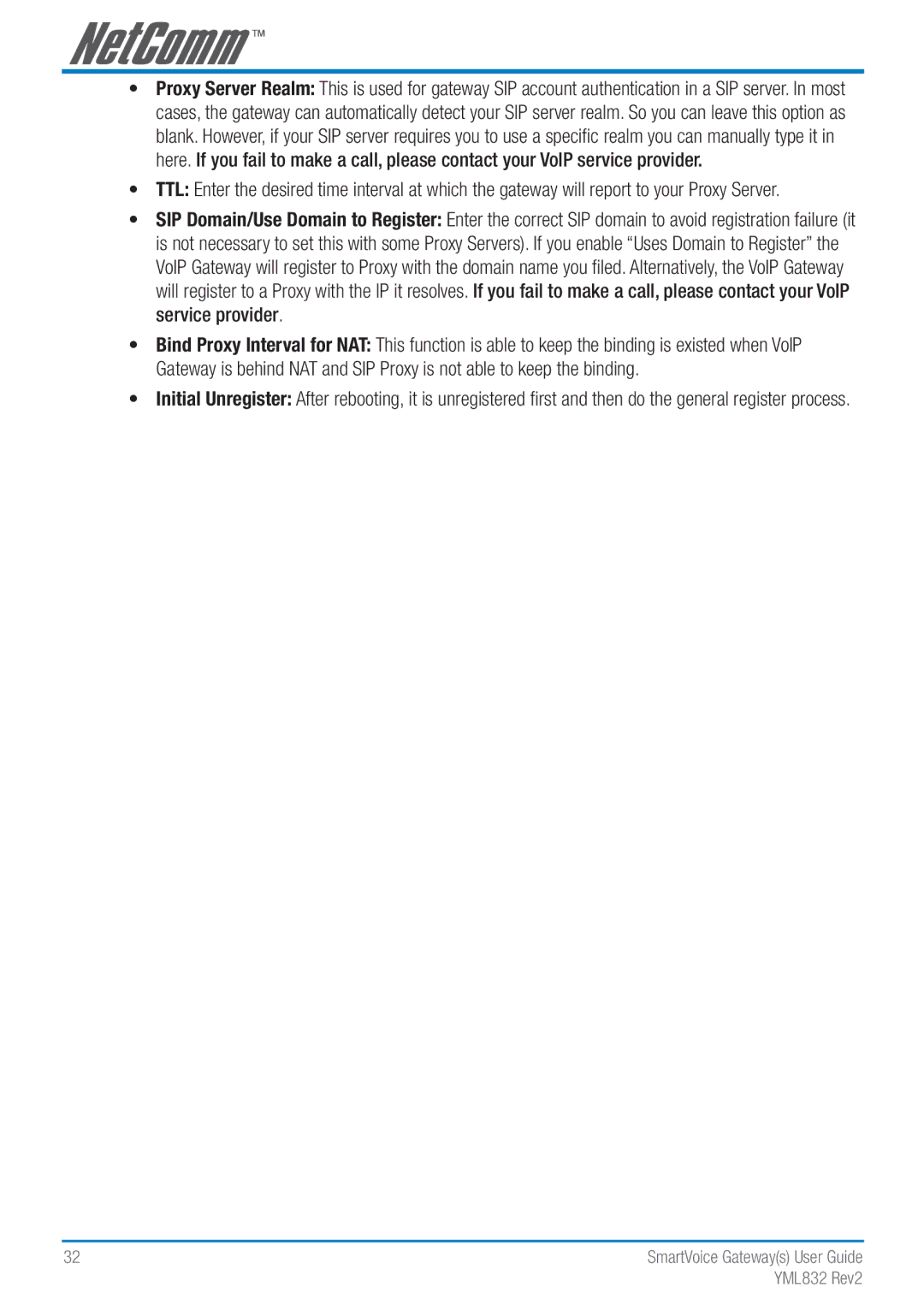 NetComm Gateway Series manual SmartVoice Gateways User Guide 