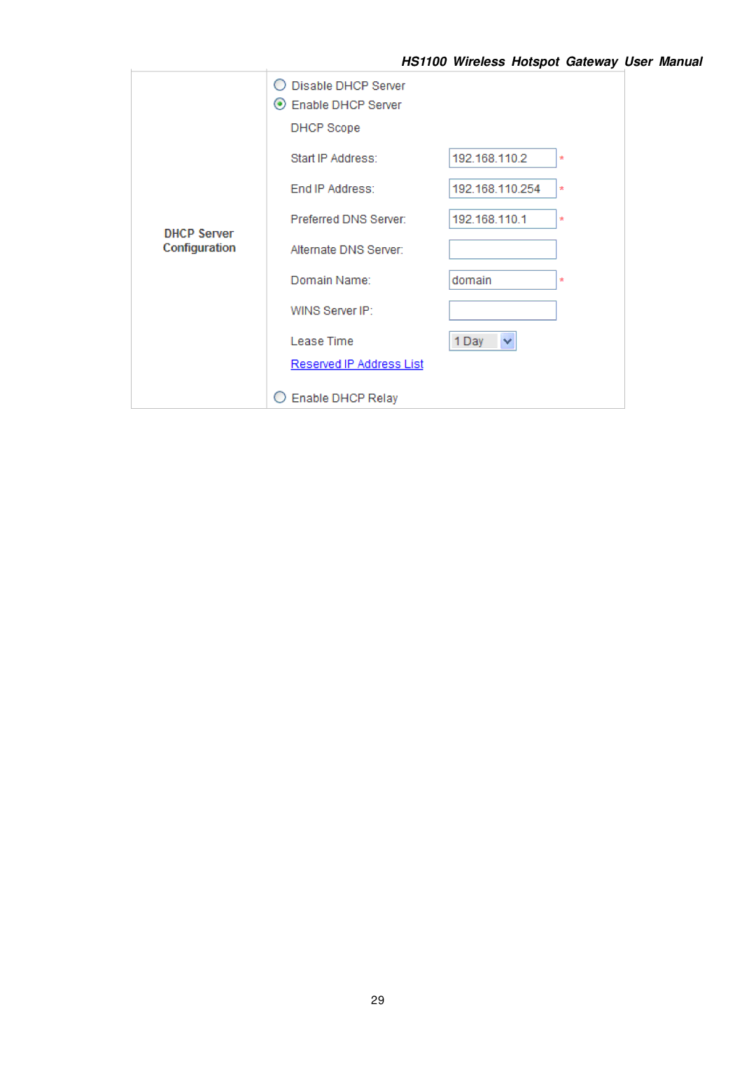 NetComm HS1100 manual 