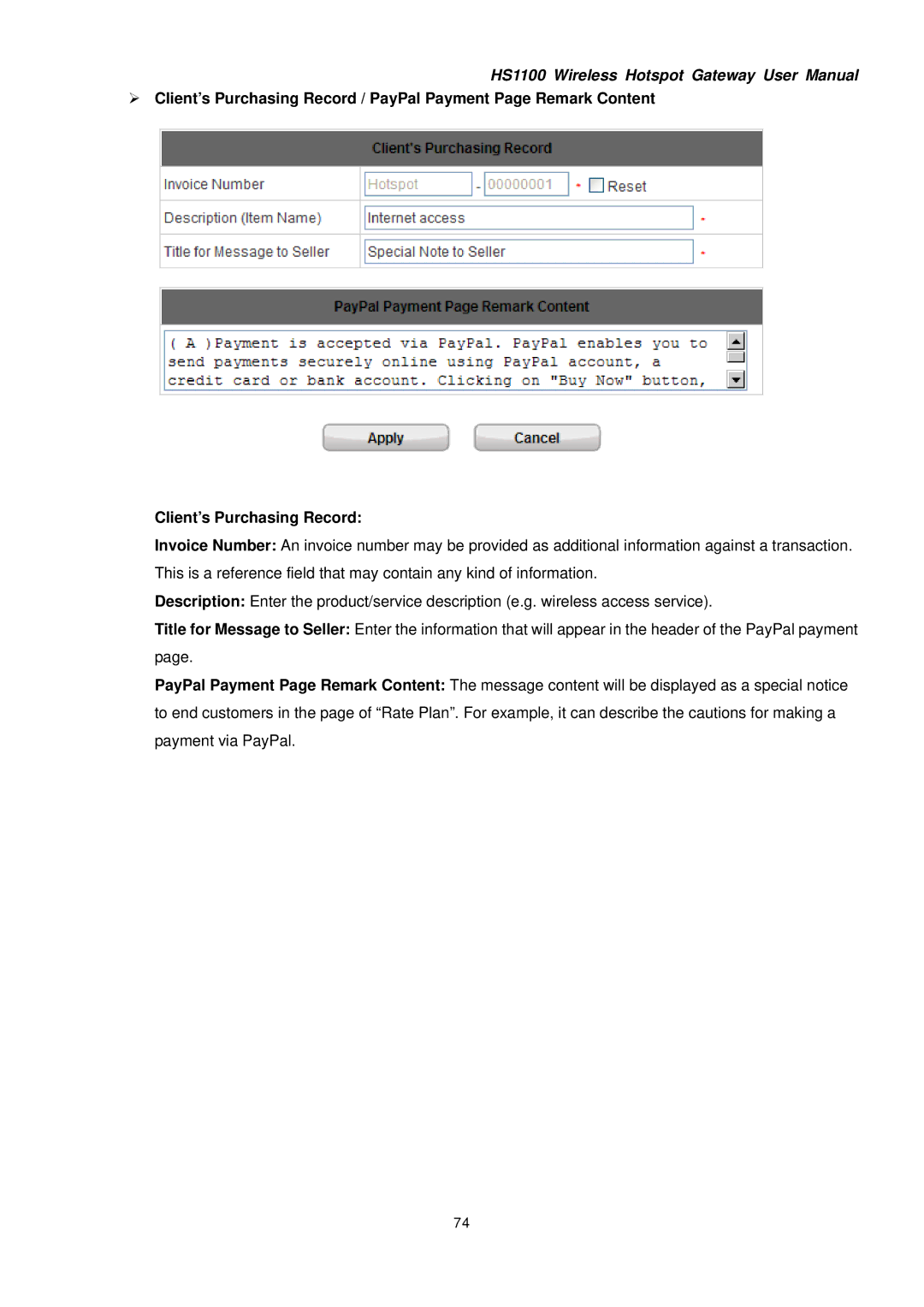 NetComm HS1100 manual 