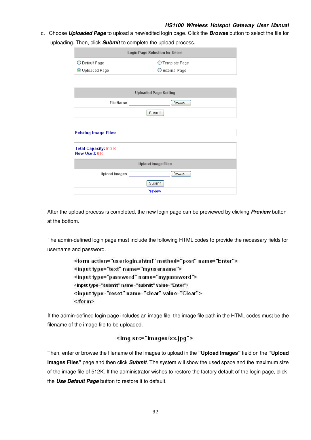 NetComm HS1100 manual 