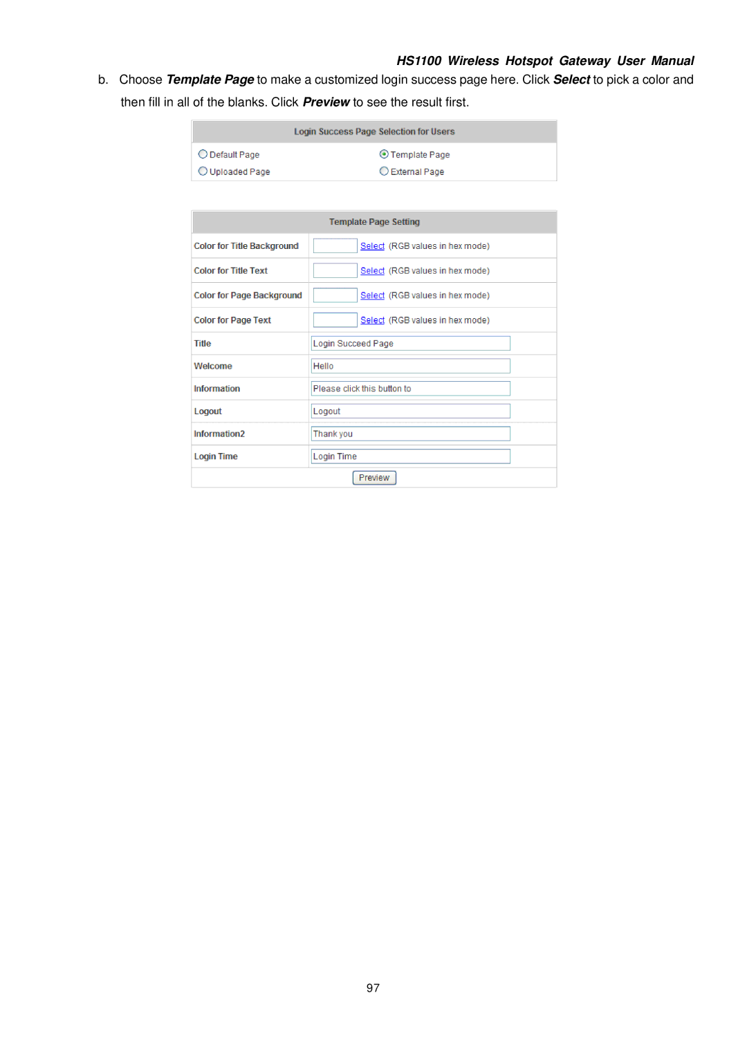 NetComm HS1100 manual 