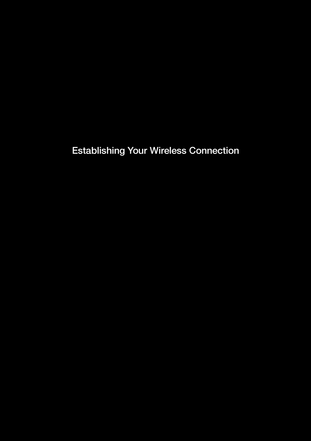 NetComm N300 manual Establishing Your Wireless Connection 