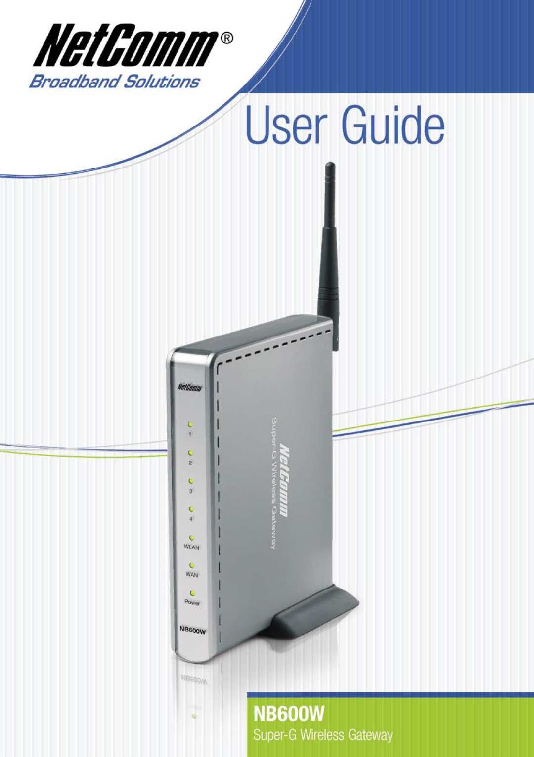 NetComm NB600W manual 