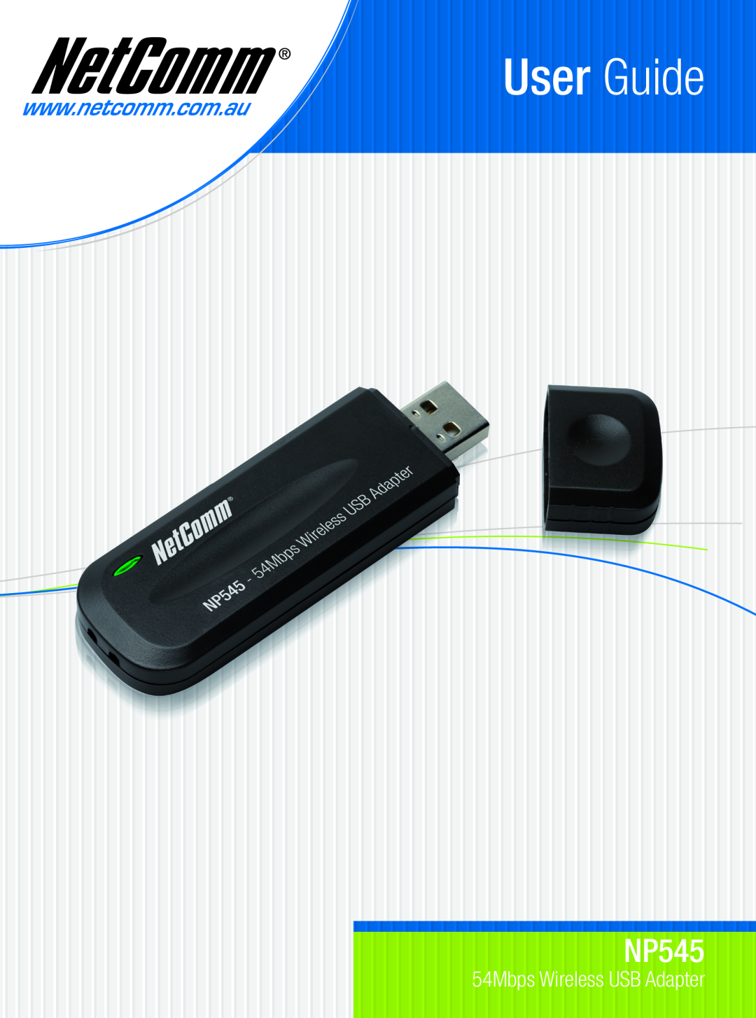 NetComm NP545 manual User Guide, 54Mbps Wireless USB Adapter 