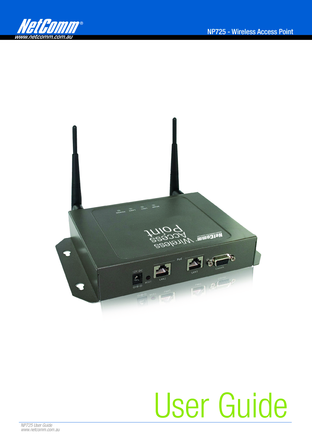 NetComm NP725 manual User Guide 