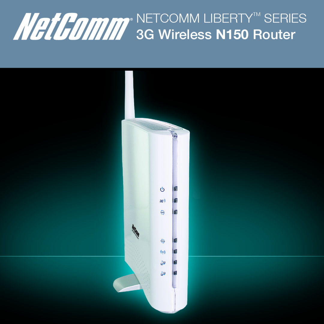 NetComm NP900n manual 3G Wireless N150 Router, NetComm LibertyTM Series 