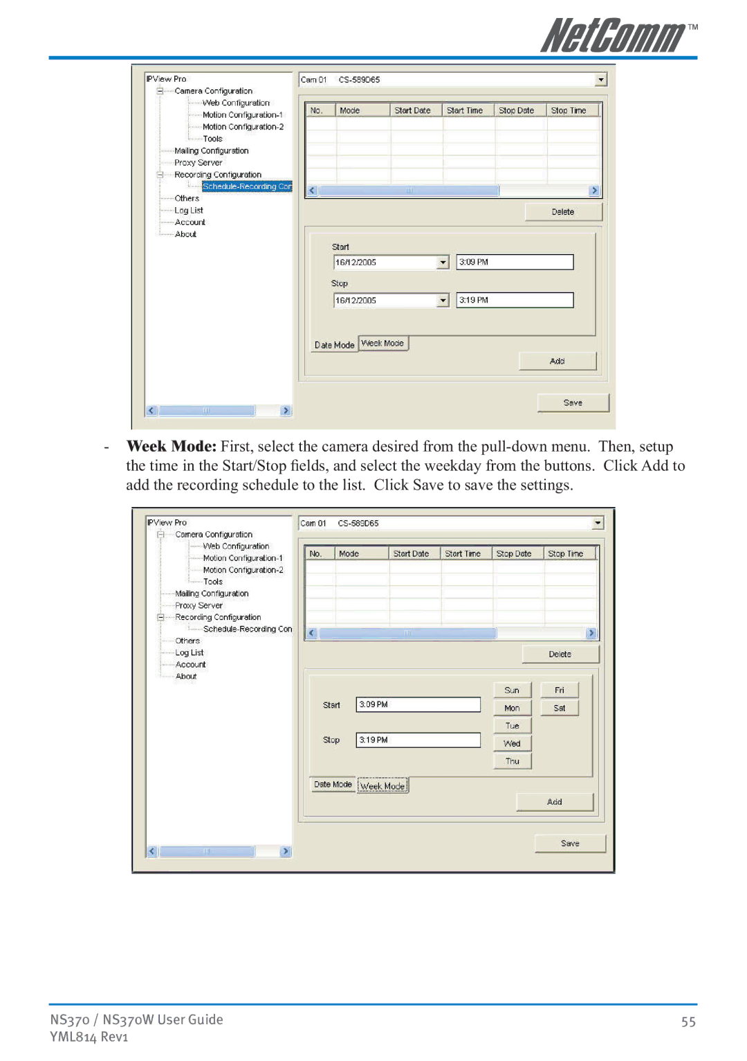 NetComm manual NS370 / NS370W User Guide YML814 Rev1 