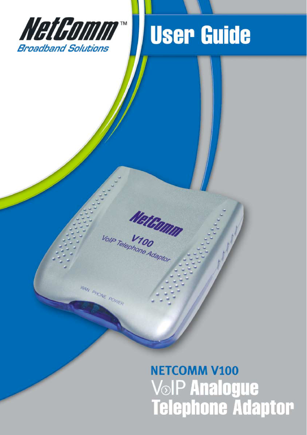 NetComm V100 manual 