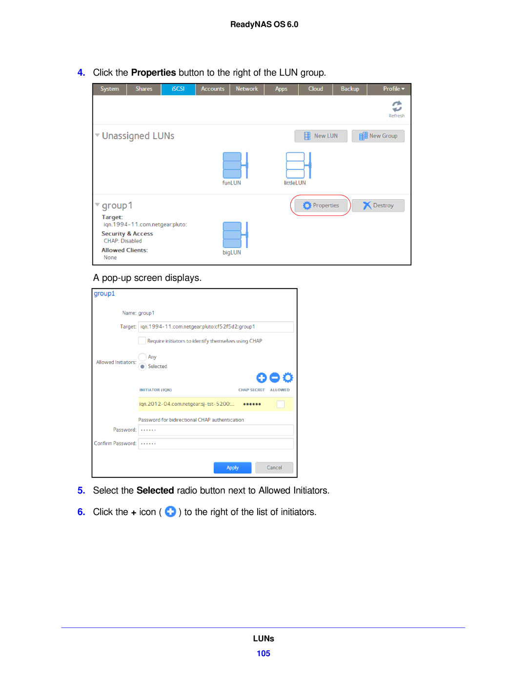 NETGEAR 104, 314, 312 software manual 105 