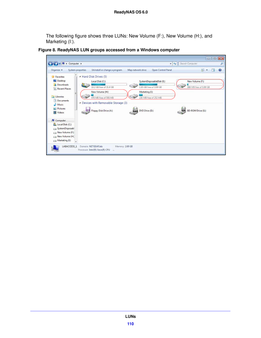 NETGEAR 312, 104, 314 software manual 110 