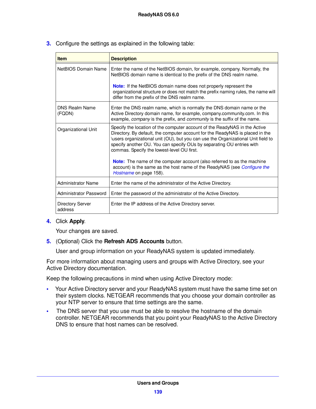 NETGEAR 314, 104, 312 software manual 139 