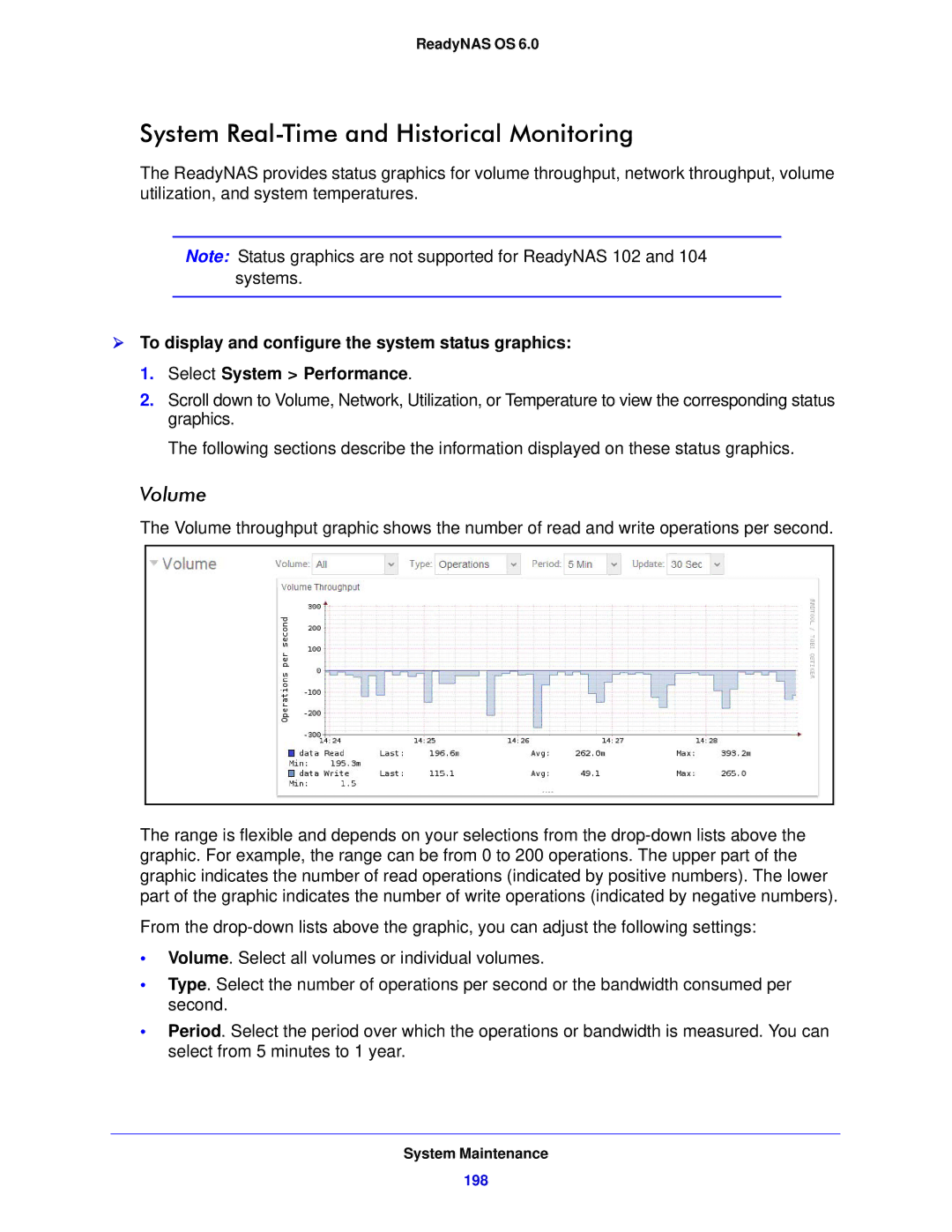 NETGEAR 104, 314, 312 software manual System Real-Time and Historical Monitoring, Volume 