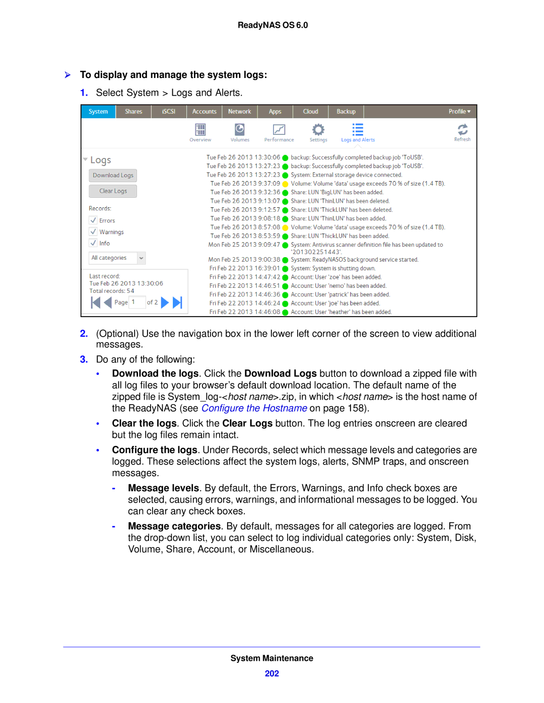 NETGEAR 314, 104, 312 software manual 202 