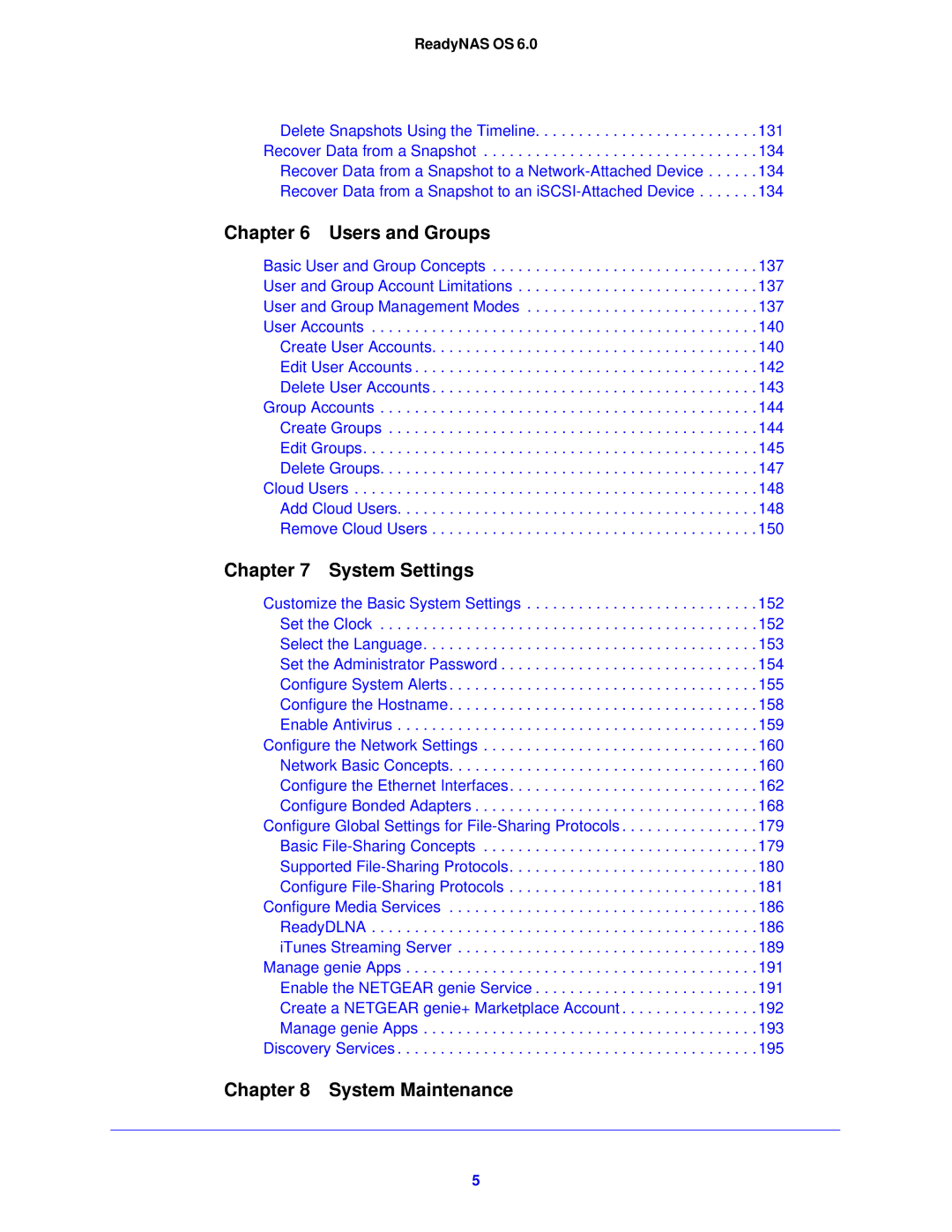 NETGEAR 312, 104, 314 software manual Users and Groups 