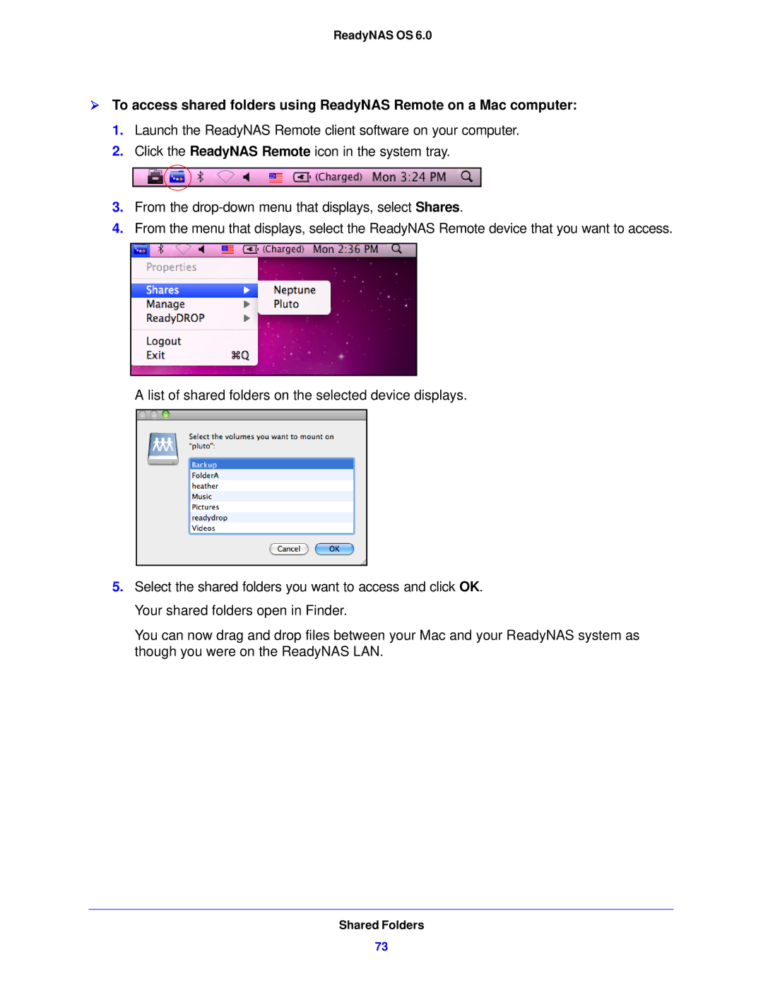 NETGEAR 314, 104, 312 software manual ReadyNAS OS 