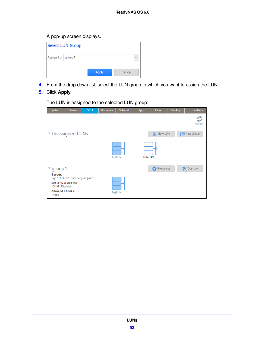 NETGEAR 104, 314, 312 software manual ReadyNAS OS 