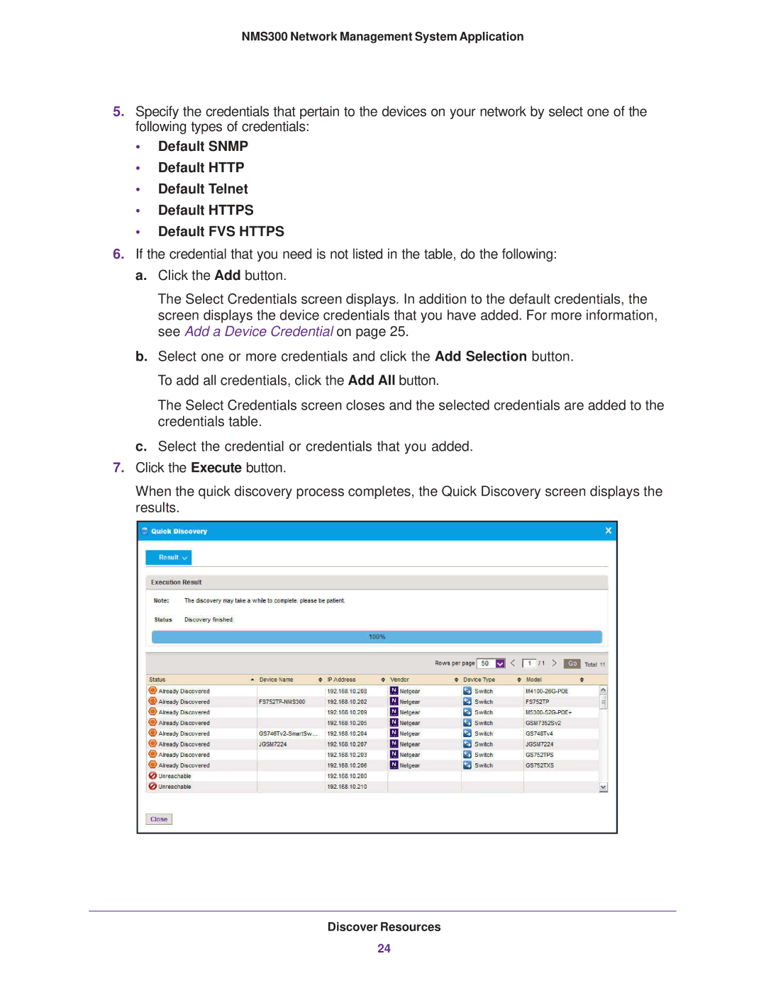 NETGEAR 202-11288-02 quick start NMS300 Network Management System Application 