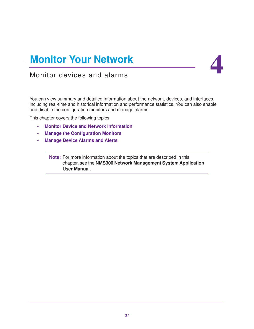 NETGEAR 202-11288-02 quick start Monitor Your Network 