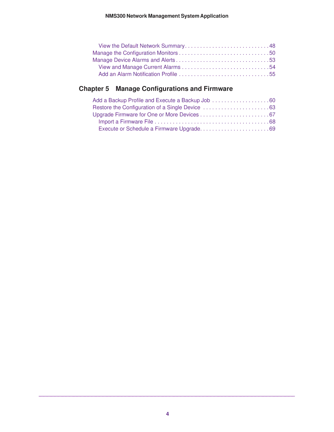 NETGEAR 202-11288-02 quick start Manage Configurations and Firmware 