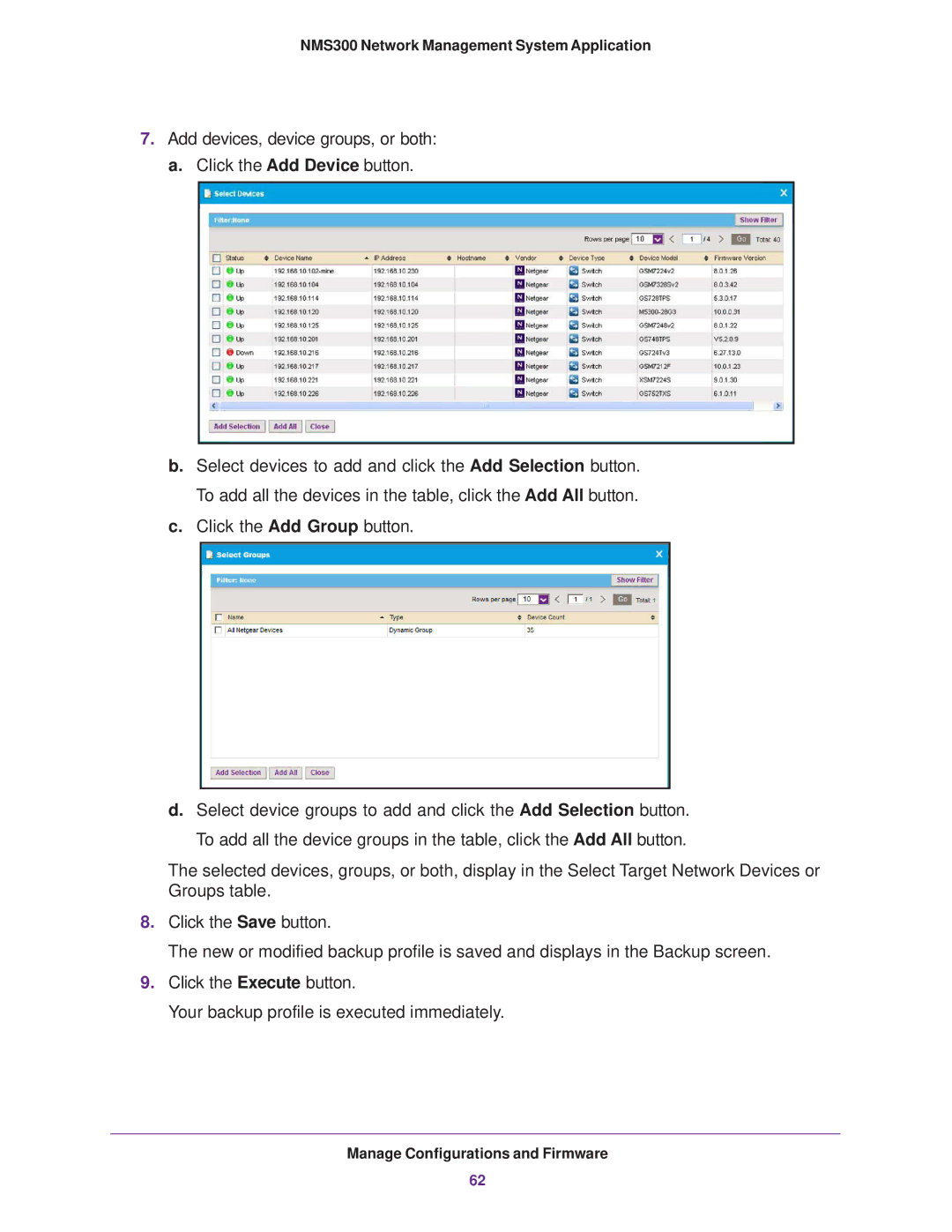 NETGEAR 202-11288-02 quick start NMS300 Network Management System Application 